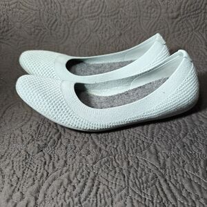 Allbirds Tree Breezers Casual Mint Ballet Slip On Shoes - Women's 5.5